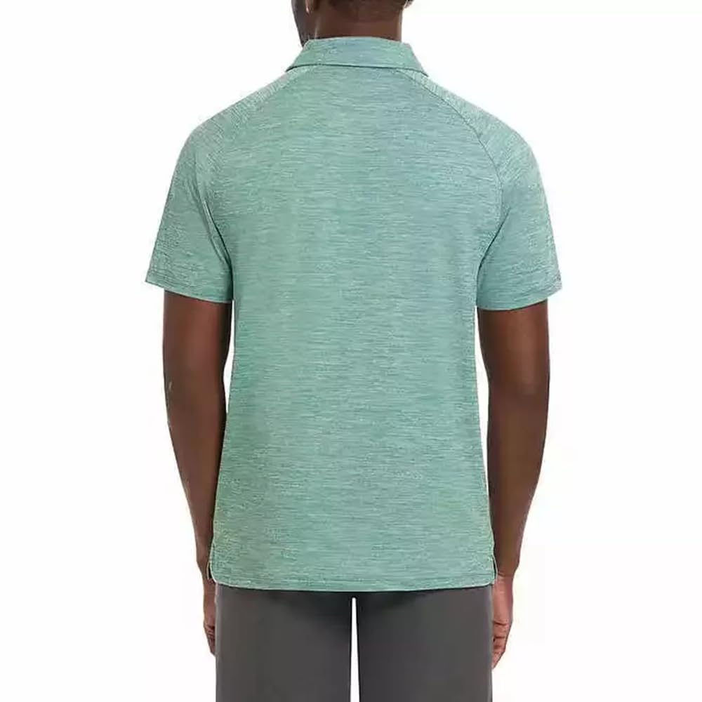 SIZE: XXL - Hurley Men's Ultra Soft Stretch Moisture Wicking Performance Polo Shirt (US, Alpha, XX-Large, Regular, Regular, Green)