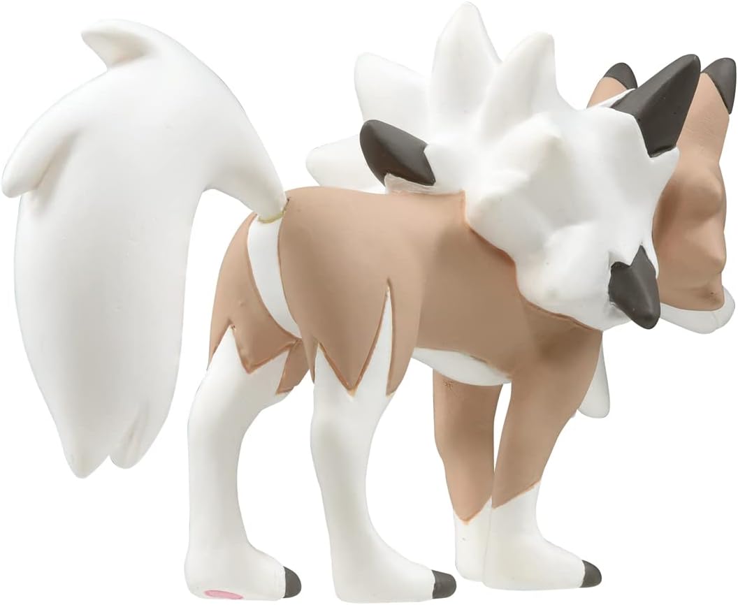 (TAKARA TOMY) TAKARA Pokemon (4 cm Length 7 cm) Lycanroc (Day Shape) Moncolle Monster Collection MS-23 (Japanese Edition) Lugarugan