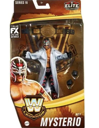 SEALED - WWE Rey Mysterio Elite Collection True FX Series 16 Legends Action Figure