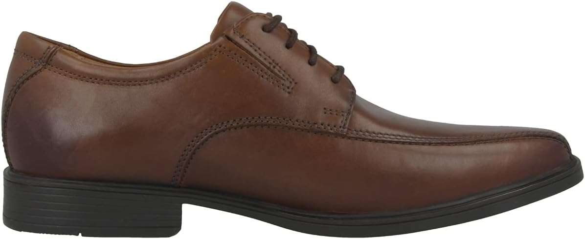Clarks Men's Tilden Walk Dark Tan Leather
