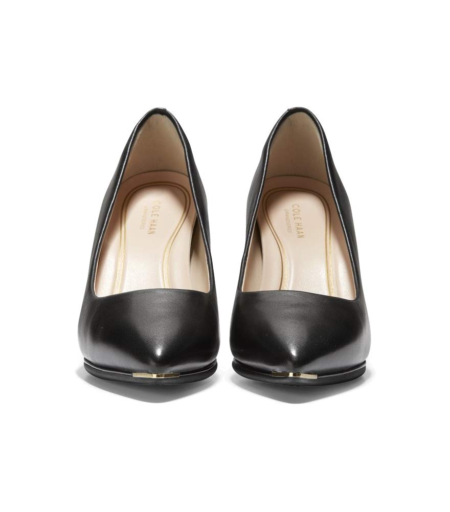 SIZE: 42 - Cole Haan Women's Grand Ambition Pump (75MM), Black Leather
