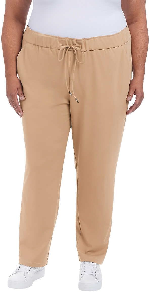 SIZE XL - Hilary Radley Ladies' Pull-On Pant with Pockets, Color: Portobello