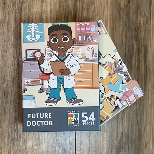 Puzzle Huddle, Future Doctor Boy, Kids Jigsaw Puzzle, 12in x 16.5in, 54 Pieces, Age 6+