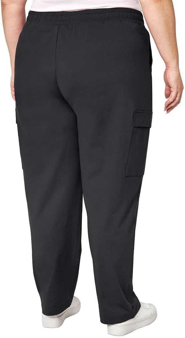Size L - Mondetta Ladies' Straight Leg Cargo Pant