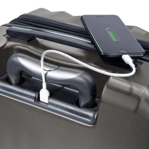 Ricardo Windsor 2-Piece Hardside Luggage Set (22 inch - 29 inch) (Grey) HU