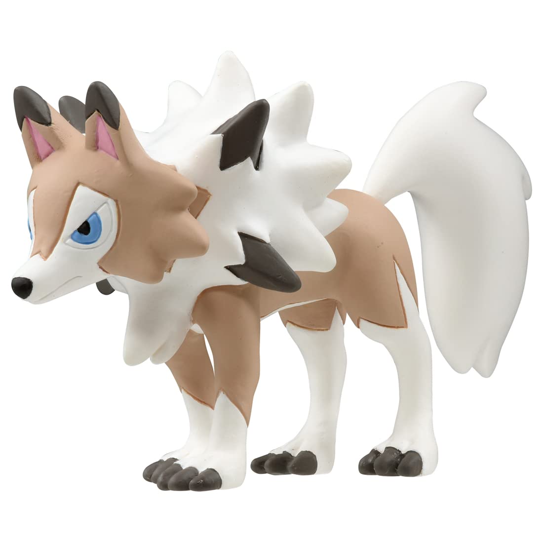 (TAKARA TOMY) TAKARA Pokemon (4 cm Length 7 cm) Lycanroc (Day Shape) Moncolle Monster Collection MS-23 (Japanese Edition) Lugarugan