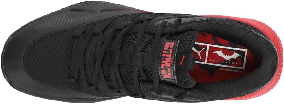 PUMA Mens Court Rider 2.0 Batman Basketball Inspired Sneakers Shoes