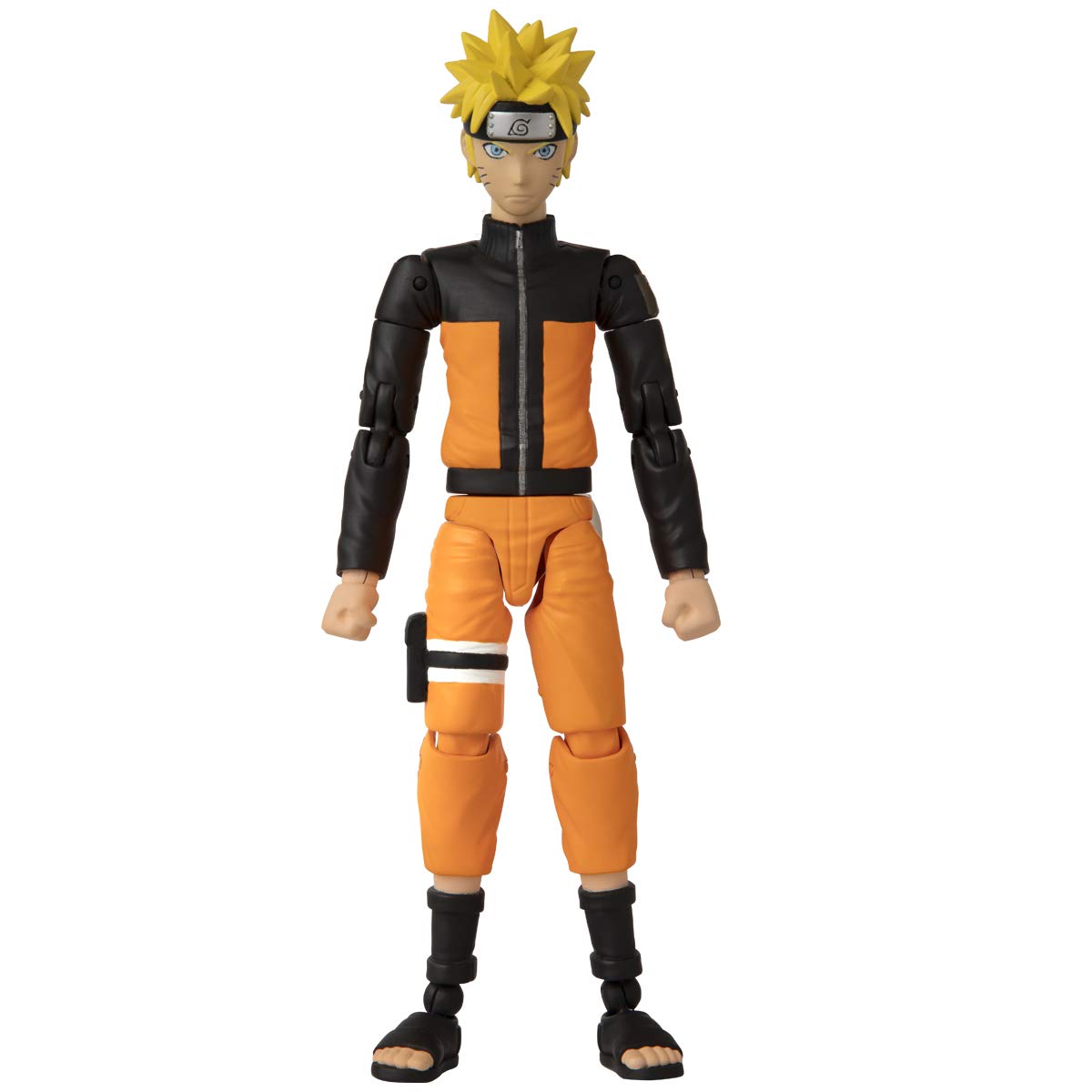 BANDAI Anime Heroes Naruto Action Figure Naruto Uzumaki | 17cm Naruto Figure Naruto Uzumaki Figure With Extra Hands And Accessories | Naruto Shippuden Anime Figure Action Figures For Boys And Girls