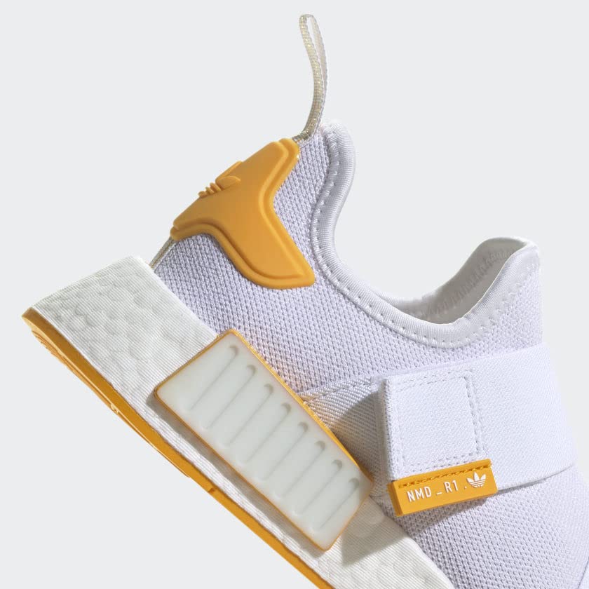 SIZE:36 - Adidas Originals Women's NMD_R1 White Collegiate Gold - D