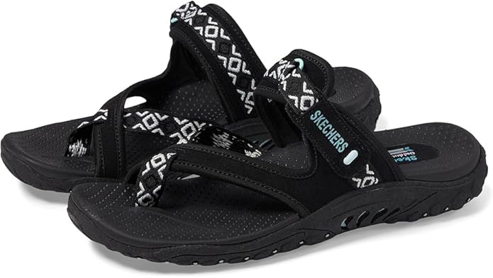 SIZE: 38.5 - Skechers Reggae - Trailway-40798 Womens Flip Flop