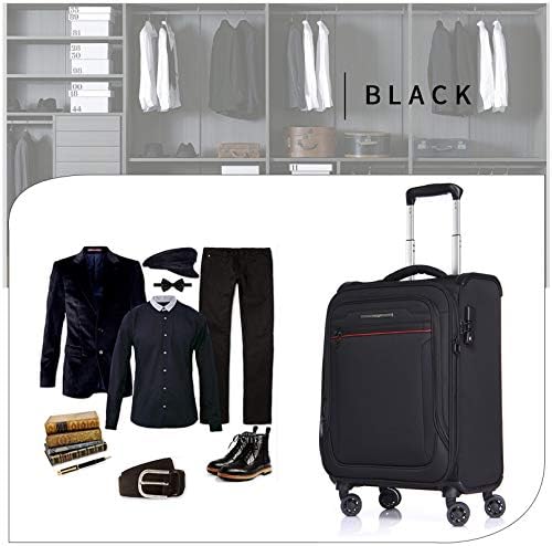 Verage Cambridge Lightweight Luggage Softside Expandable Spinner Wheel Suitcase