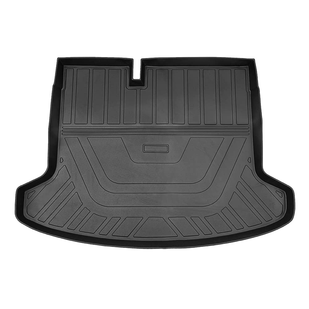 T TGBROS Car Cargo Mat for Nissan Kicks 2018 2019 2020 2021 All Weather Custom Fit Cargo Liner Rear Trunk Liner Non-Slip TPO Odourless