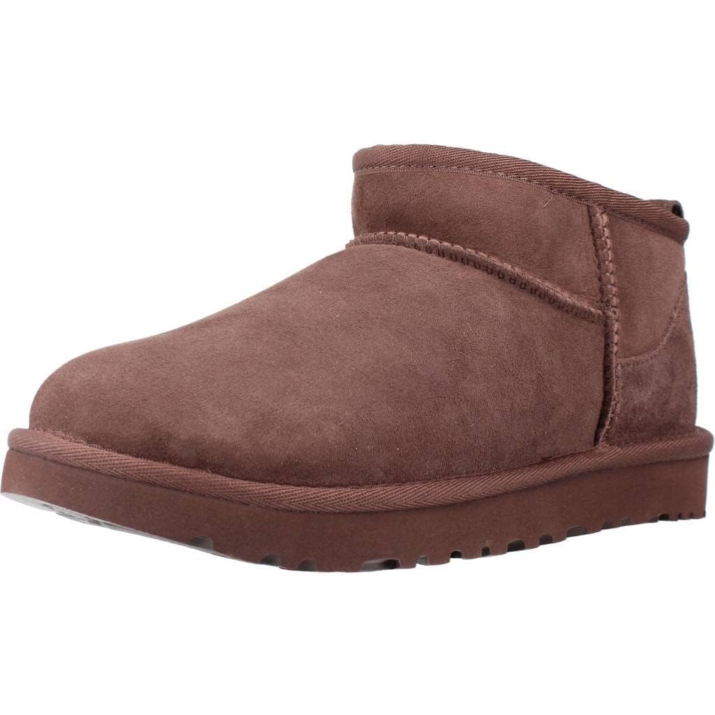 SIZE: 41 - UGG Women's Classic Ultra Mini Boot, Burnt Cedar, 5 - Burnt Cedar - D