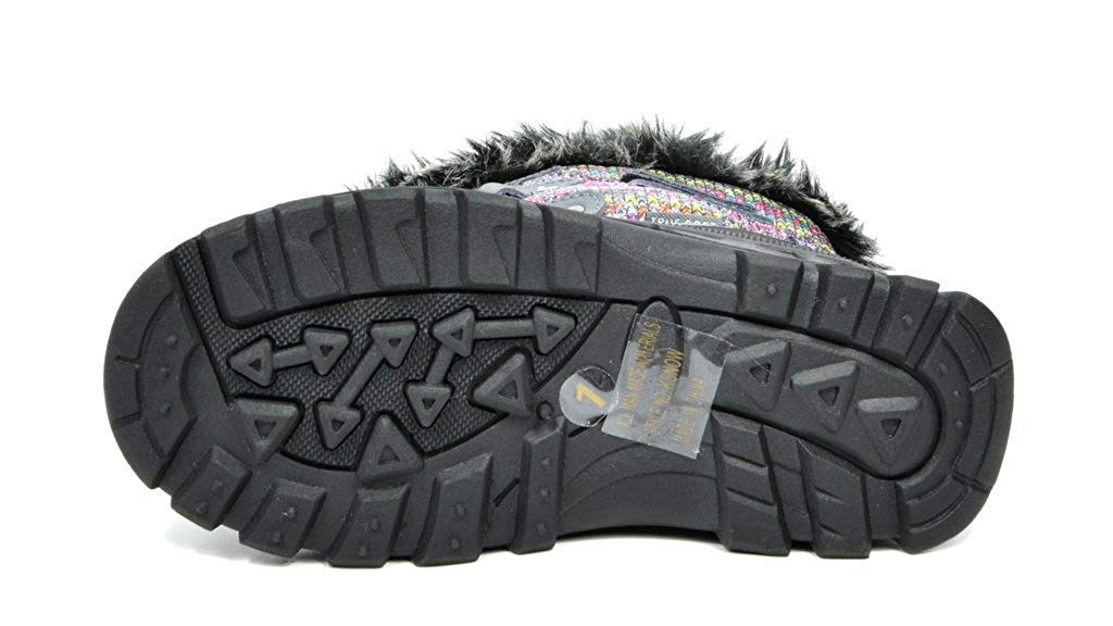 Size: 37.5 - DREAM PAIRS Boys Girls Snow Boots Waterproof Outdoor Warm Cozy Anti-Slip Mid Calf Faux Fur Lining Insulated Winter Shoes for Little/Big Kids,Size 5 Big Kid,Black,KSNOW