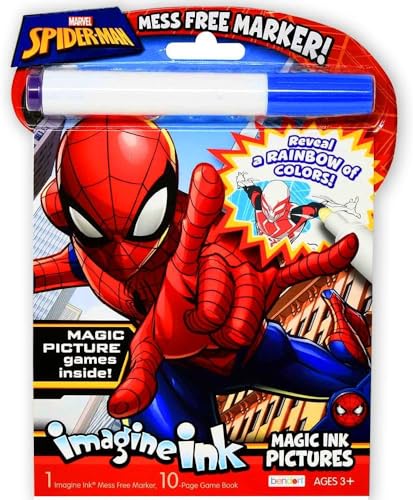 M Spider-Man Imagine Ink Magic Ink Pictures (Value)