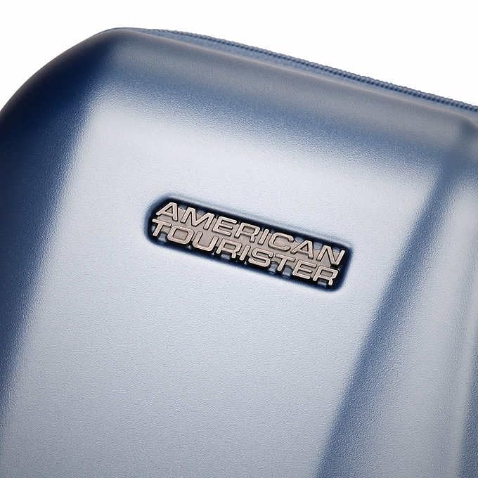 American Tourister Tranquil 3-piece Hardside Set (Blue). Size: 51 cm, 61 cm, 71 cm. - A