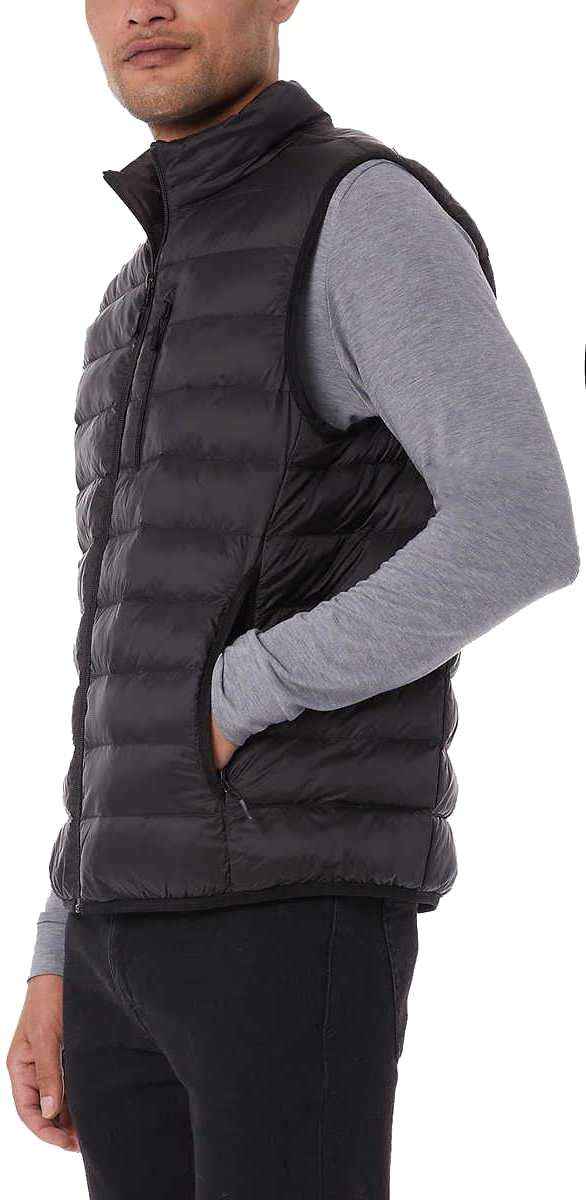 32 Degrees Heat Men’s Black Lightweight Down Alternative Vest