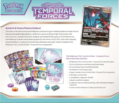 SEALED - Pokémon TCG: Scarlet & Violet—Temporal Forces Elite Trainer Box - D