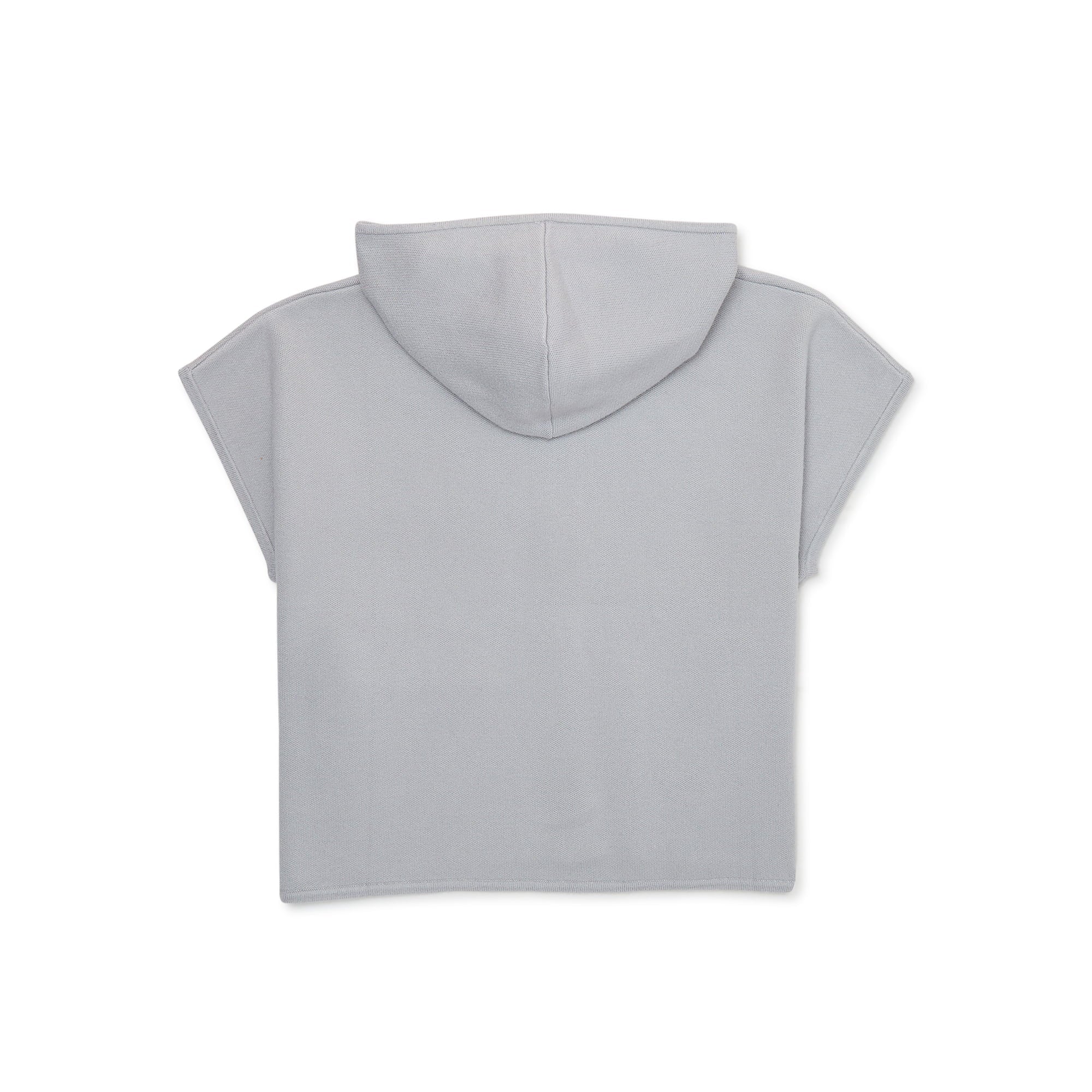 SIZE: L(10-12) - Wonder Nation Girls Zip Poncho Jacket