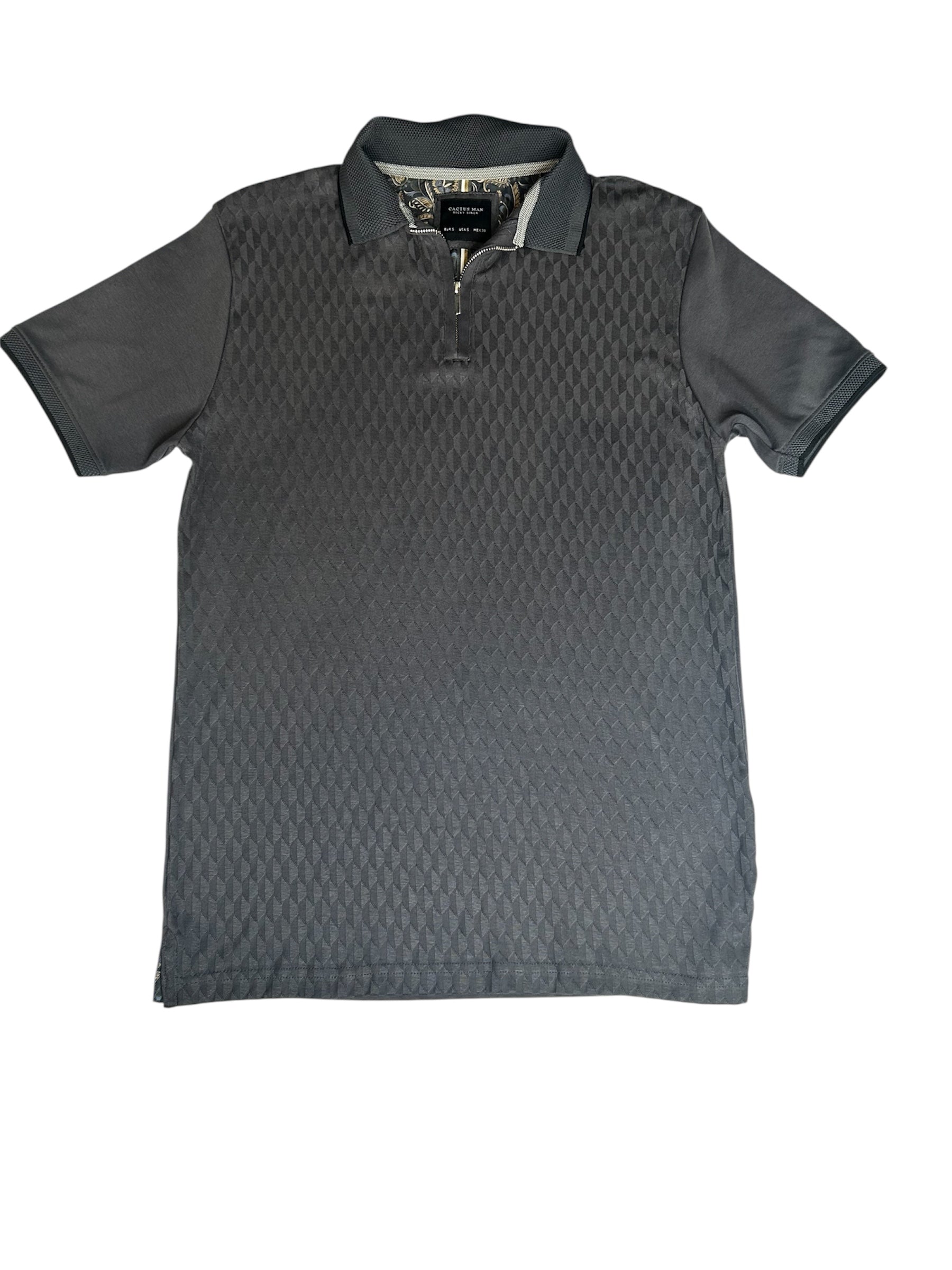 Cactus Man Ricky Singh Men’s Polo Neck T-Shirt