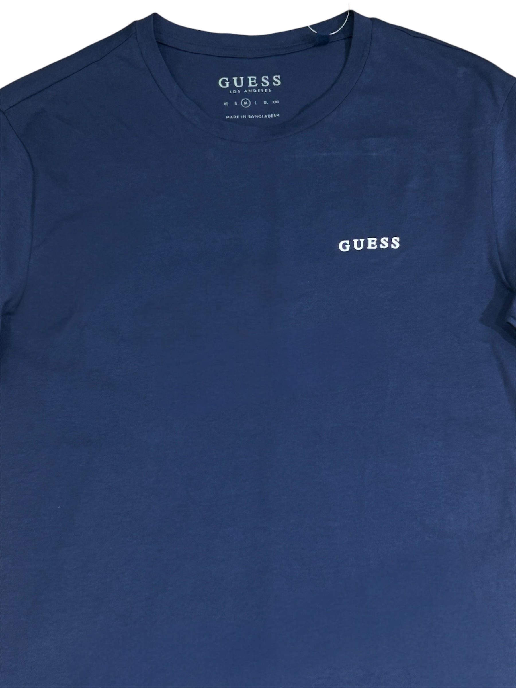 Guess Los Angeles Men’s Navy Cotton T-Shirt