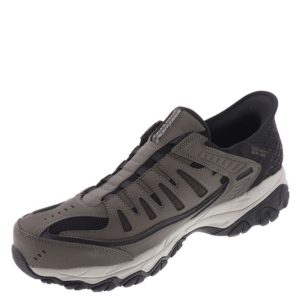 SIZE: 43 - Skechers Men's Afterburn M. Fit Ridgeburn Hands Free Slip-in Loafer
