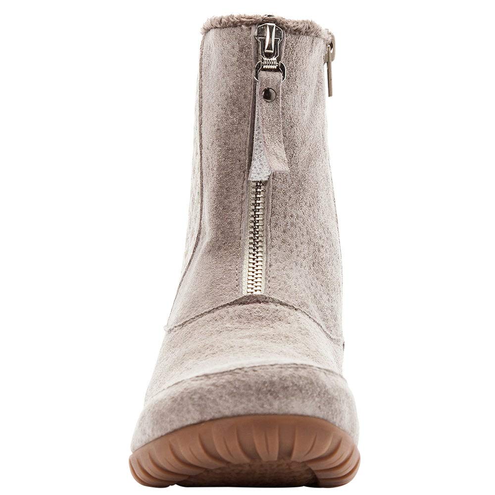 المقاس 40.5: حذاء Propet Delaney Mid Zip نسائي متوسط الطول