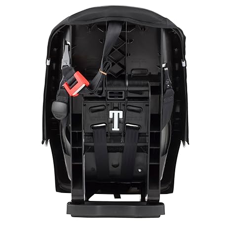 مرر فوق الصورة للتكبير مقعد سيارة Evenflo Tribute LX 2 في 1 خفيف الوزن وقابل للتحويل، مناسب للسفر (رمادي زحل) - D