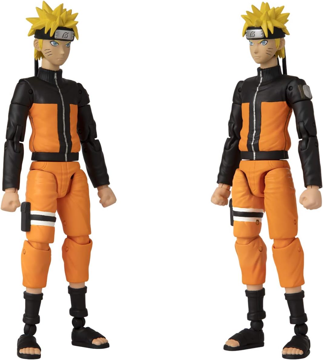 BANDAI Anime Heroes Naruto Action Figure Naruto Uzumaki | 17cm Naruto Figure Naruto Uzumaki Figure With Extra Hands And Accessories | Naruto Shippuden Anime Figure Action Figures For Boys And Girls