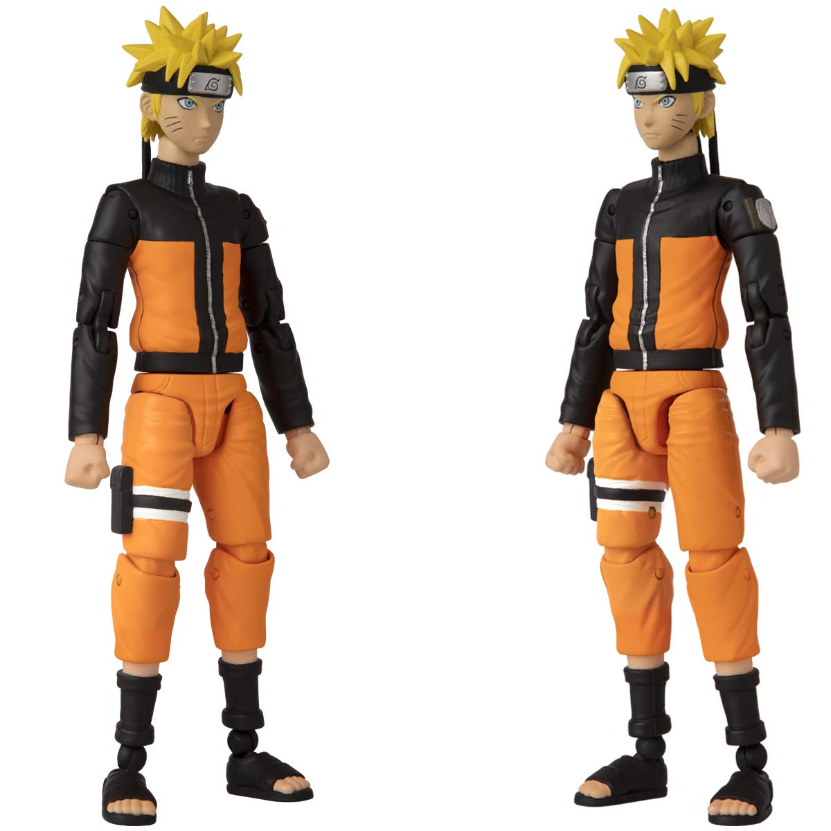 BANDAI Anime Heroes Naruto Action Figure Naruto Uzumaki | 17cm Naruto Figure Naruto Uzumaki Figure With Extra Hands And Accessories | Naruto Shippuden Anime Figure Action Figures For Boys And Girls