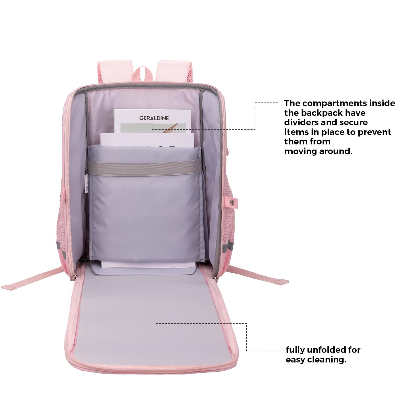 MOODONE Kids Backpack 38 cm for girls