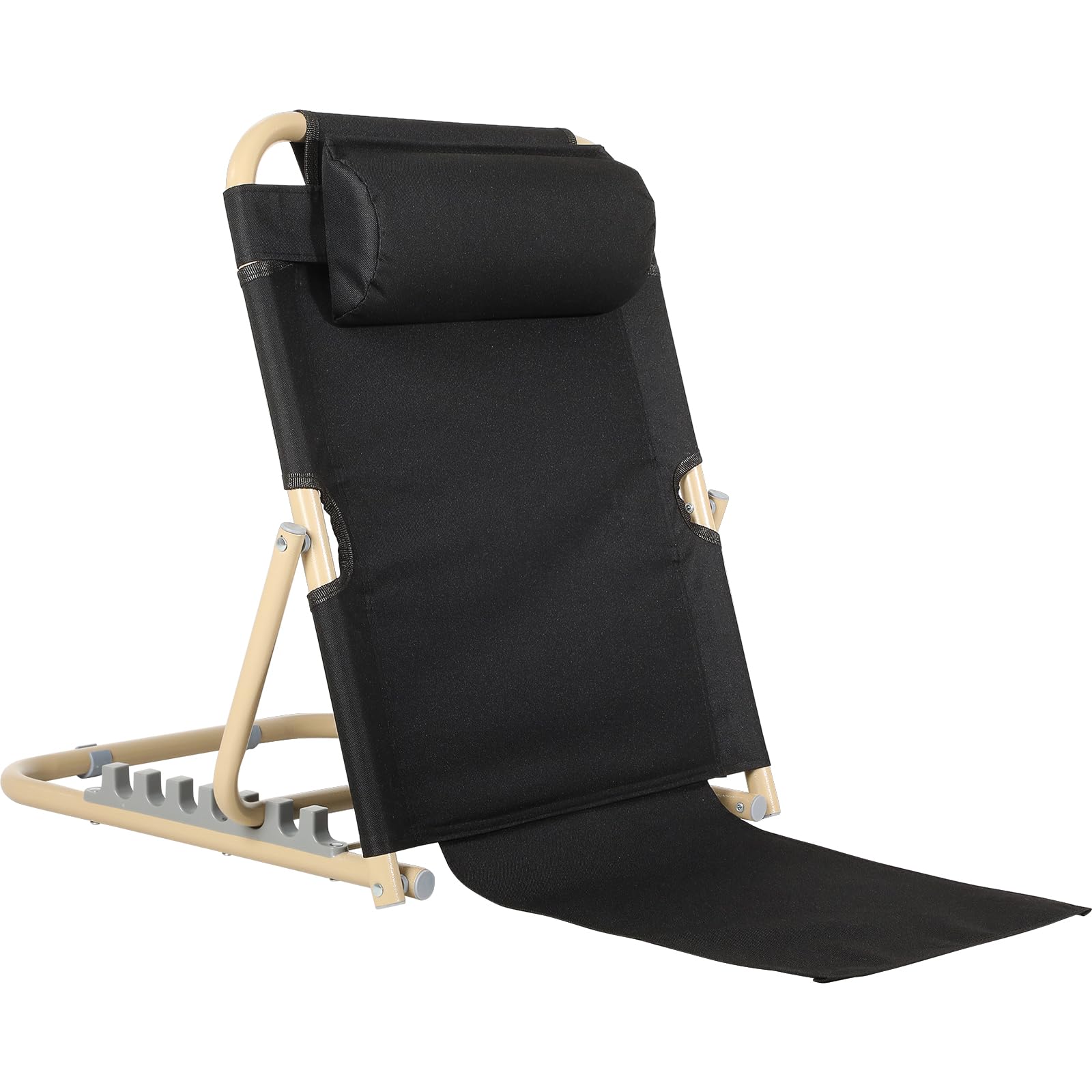 Menkxi Multifunction chair, adjustable lifting bed backrest (Black, 60 cm)