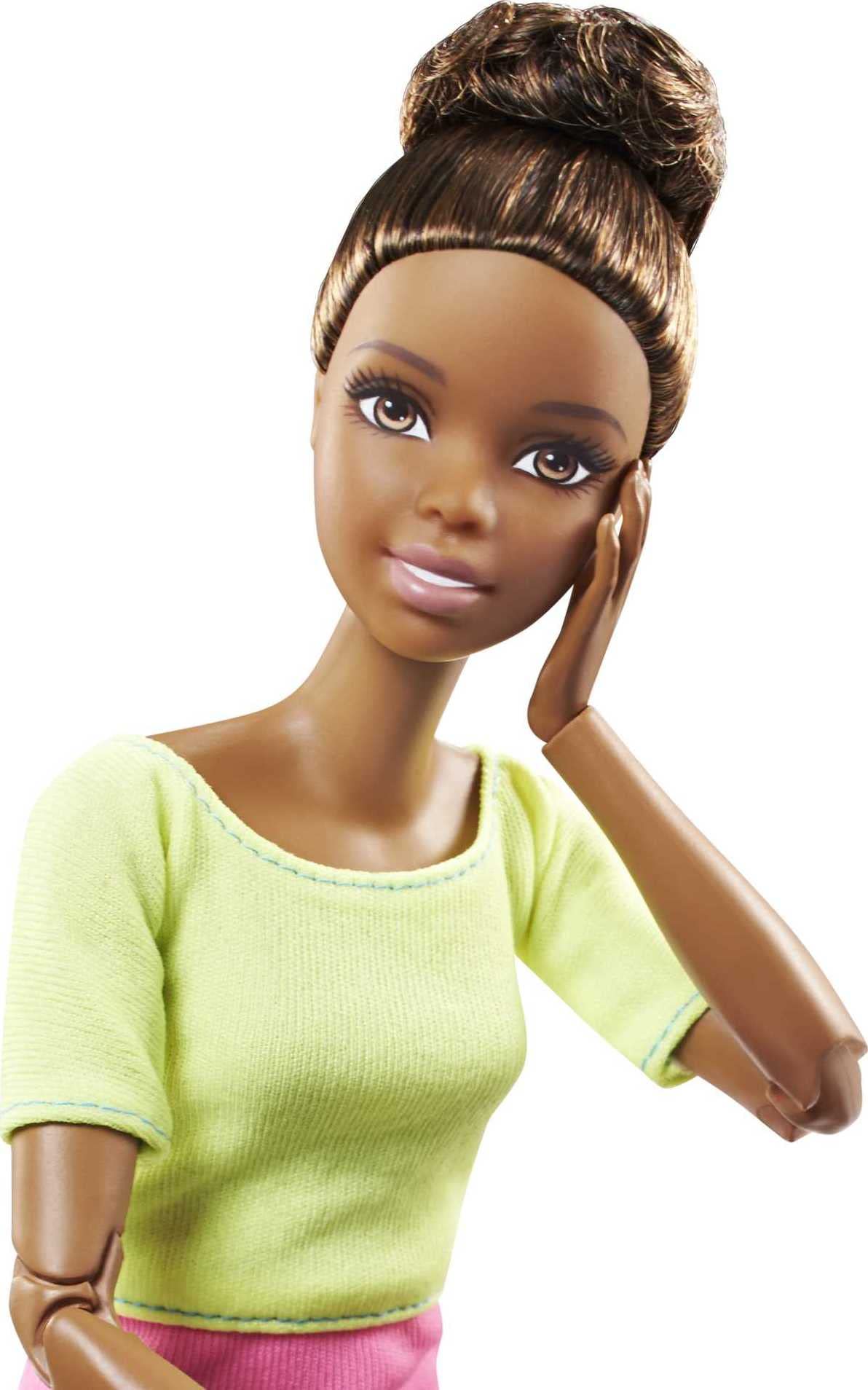 Barbie Made to Move Yellow Top (Amazon Exclusive) For Girls