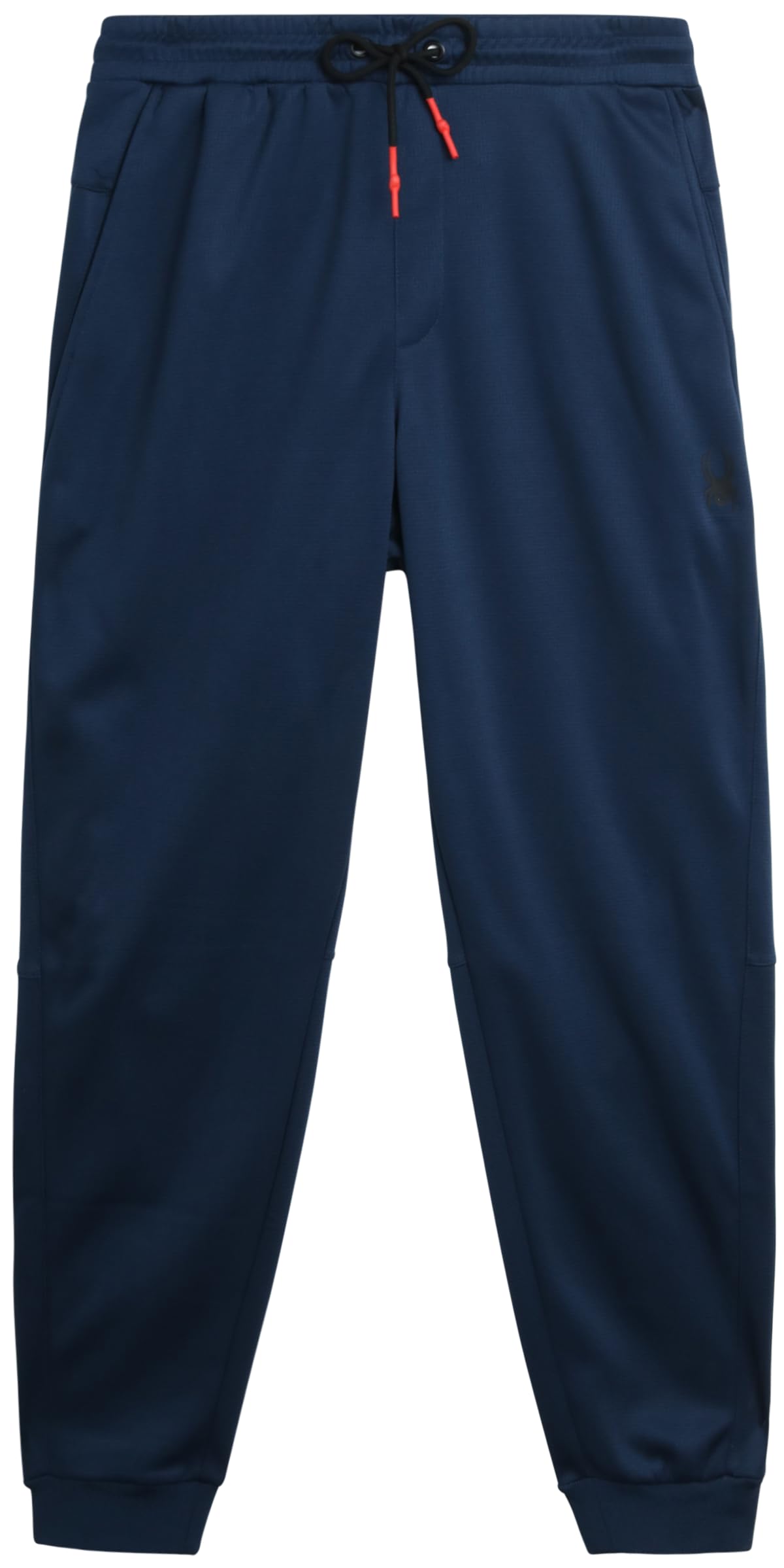 SIZE: L -Spyder Men's Active Sweatpants - Performance Fleece Jogger Pants - Workout Gym Sweatpants for Men Dusty Navy