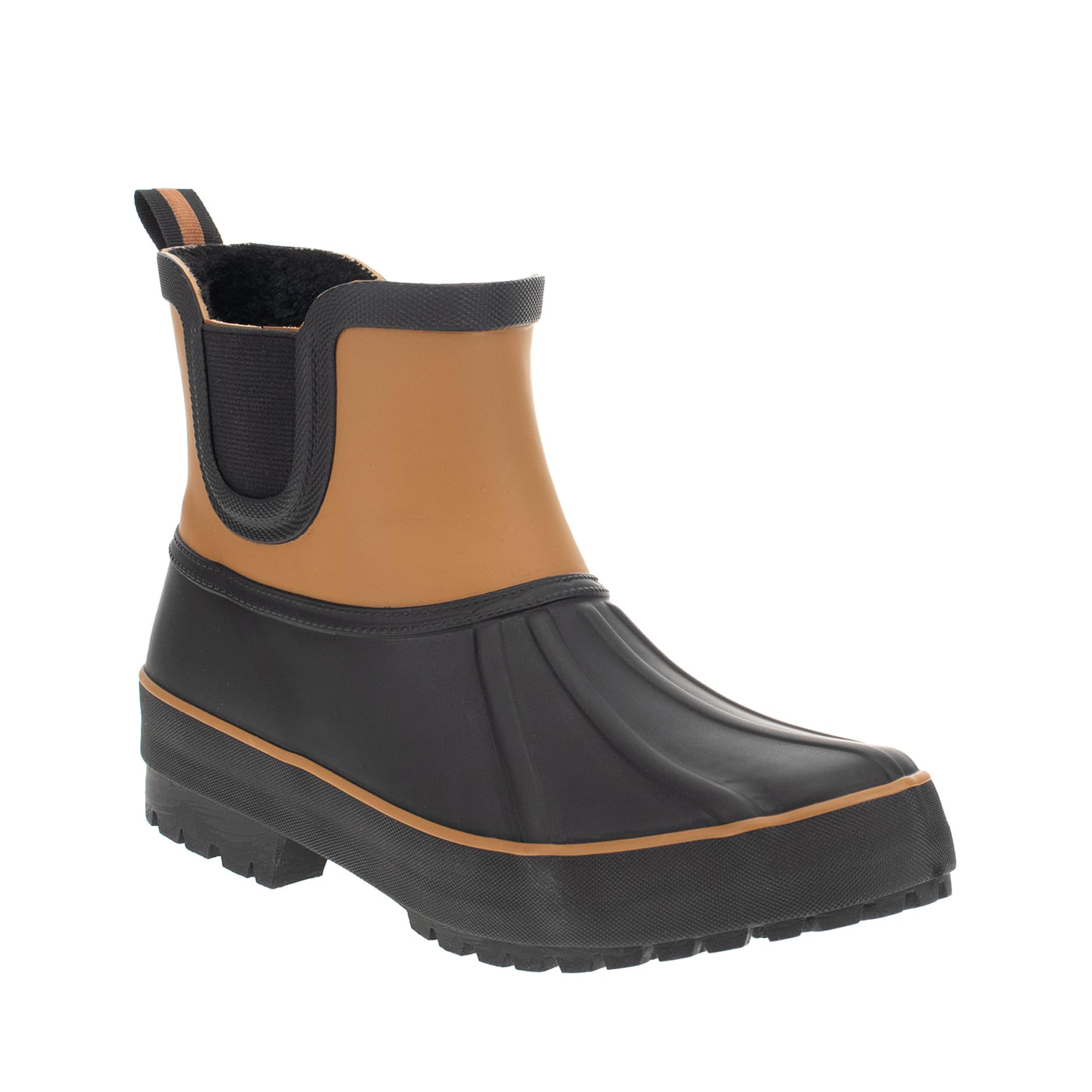 SIZE: 37.5 - Chooka Ladies Chelsea Rain Boot, Brown