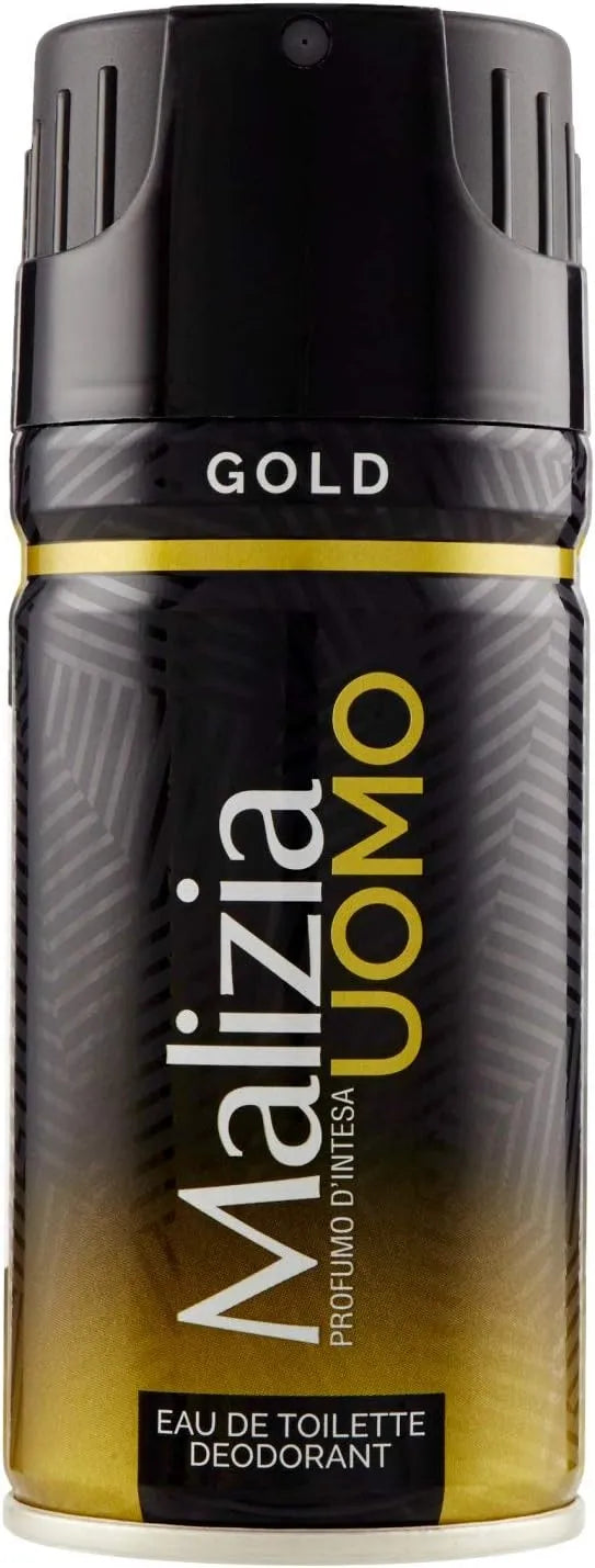 Malizia Uomo Deo Gold, 150 ml