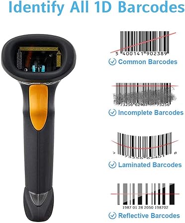 Symbol LS2208-SR20007R-UR USB Kit, Scanner