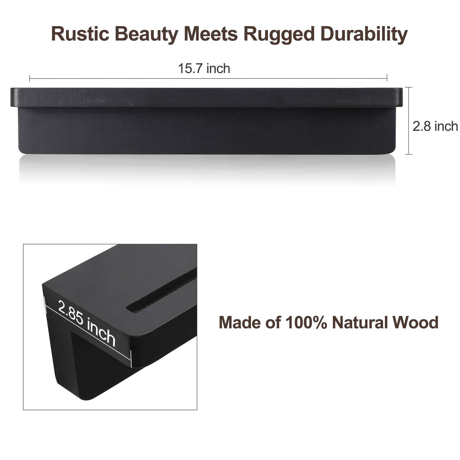 UGZOO Tie Rack and Belt Organizer for Closet, 2-in-1 Belt Hanger and Tie Organizer (Black)