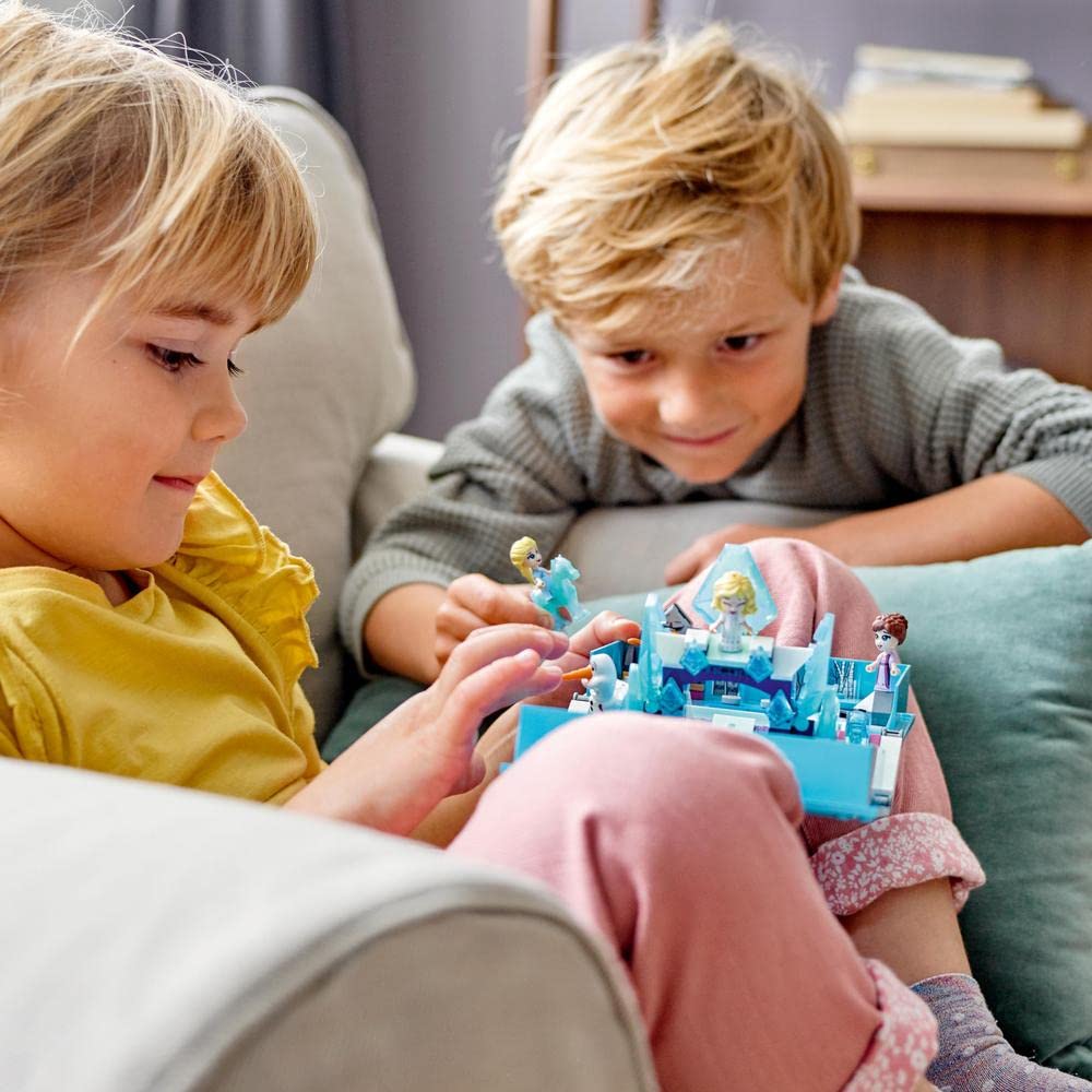 LEGO | Disney Princess Elsa and the Nokk Storybook Adventures 43189 Building Blocks Toy Set; Toys for Boys, Girls, and Kids (125 Pieces)