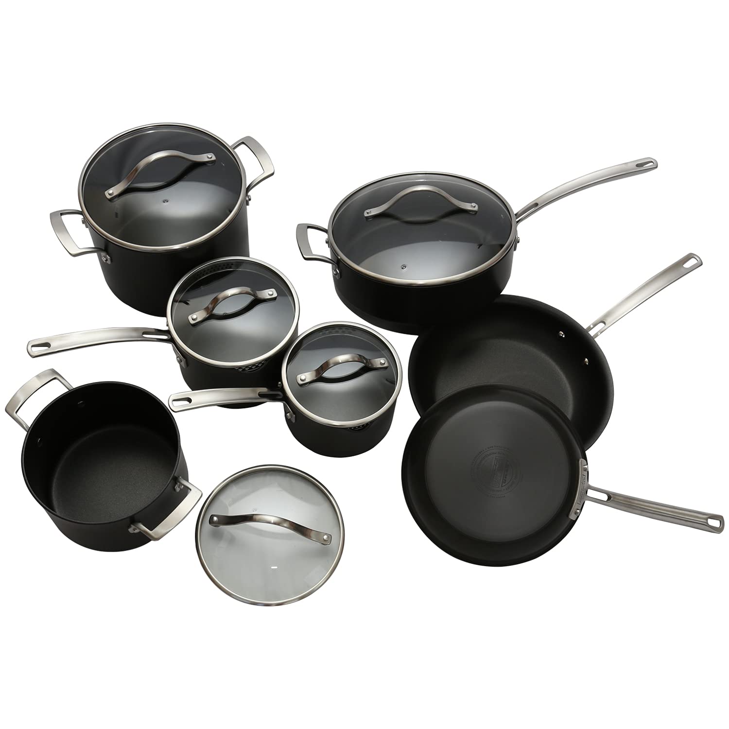 Kirkland Signature 12-piece Hard Anodized Cookware Set 1