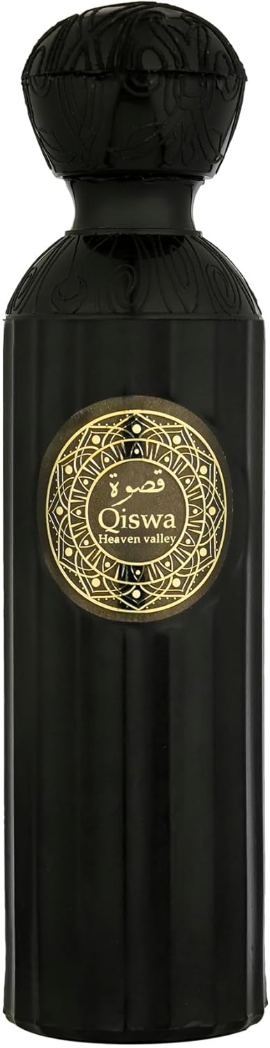 ATIKA Qissa Heaven Valley Eau De Parfum For Unisex - 100ml | Peaceful & Uplifting Fragrance | Heavenly Oud Notes in a Calming, Unisex Profile