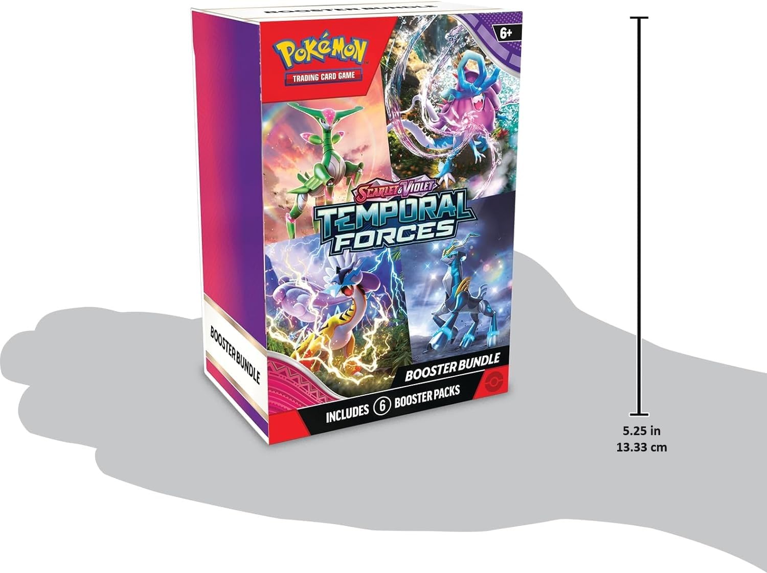 Pokemon TCG: Scarlet and Violet: Temporal Forces: Booster Bundle (Parts Only)