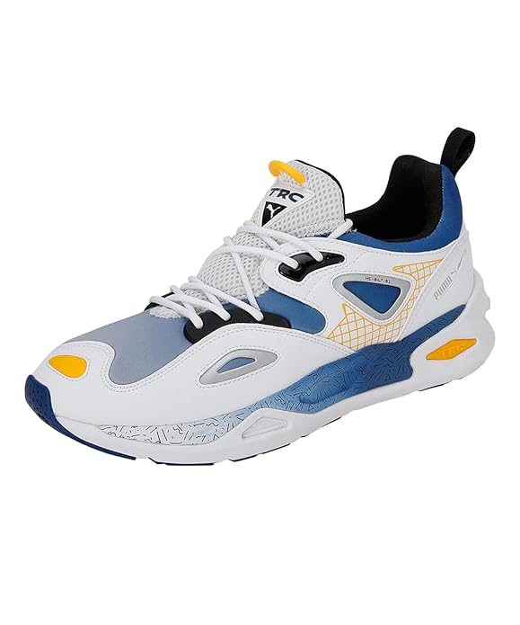 Puma Unisex-Adult TRC Blaze Memphis White-Blazing Blue Sneaker - (38643101)