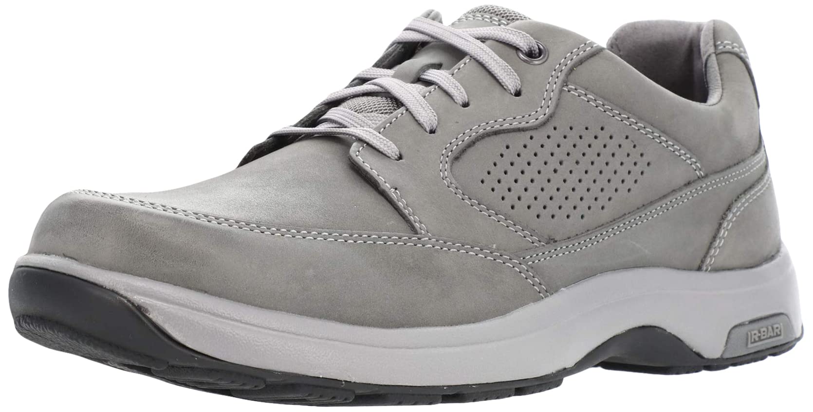 SIZE: 44 - Dunham Men's 8000 Blucher Sneaker, Steel Grey Nubuck