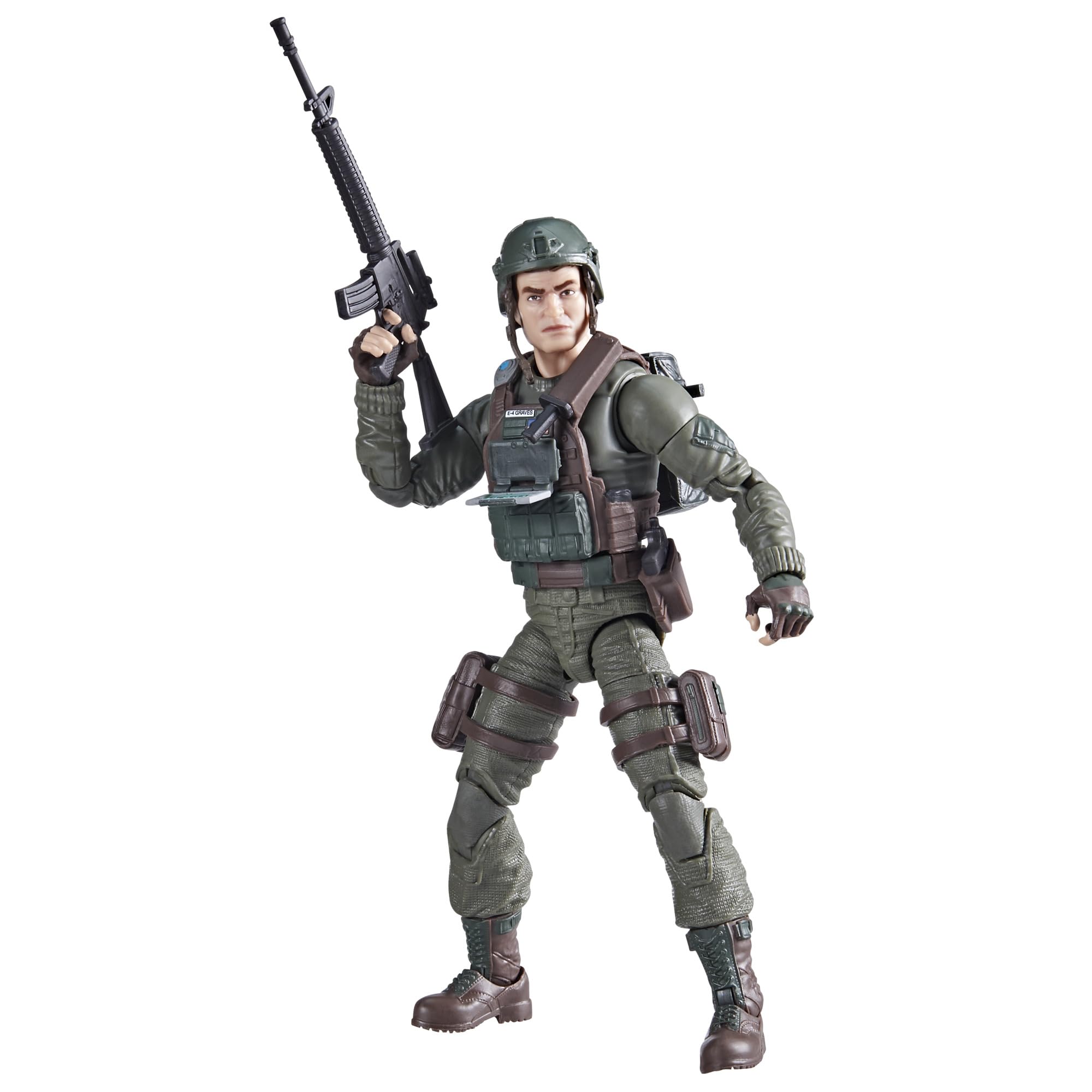 G.I. Joe Classified Series Robert Grunt Graves,Collectible Action Figure,87,6-Inch Action Figures for Boys & Girls,with 8 Accessories