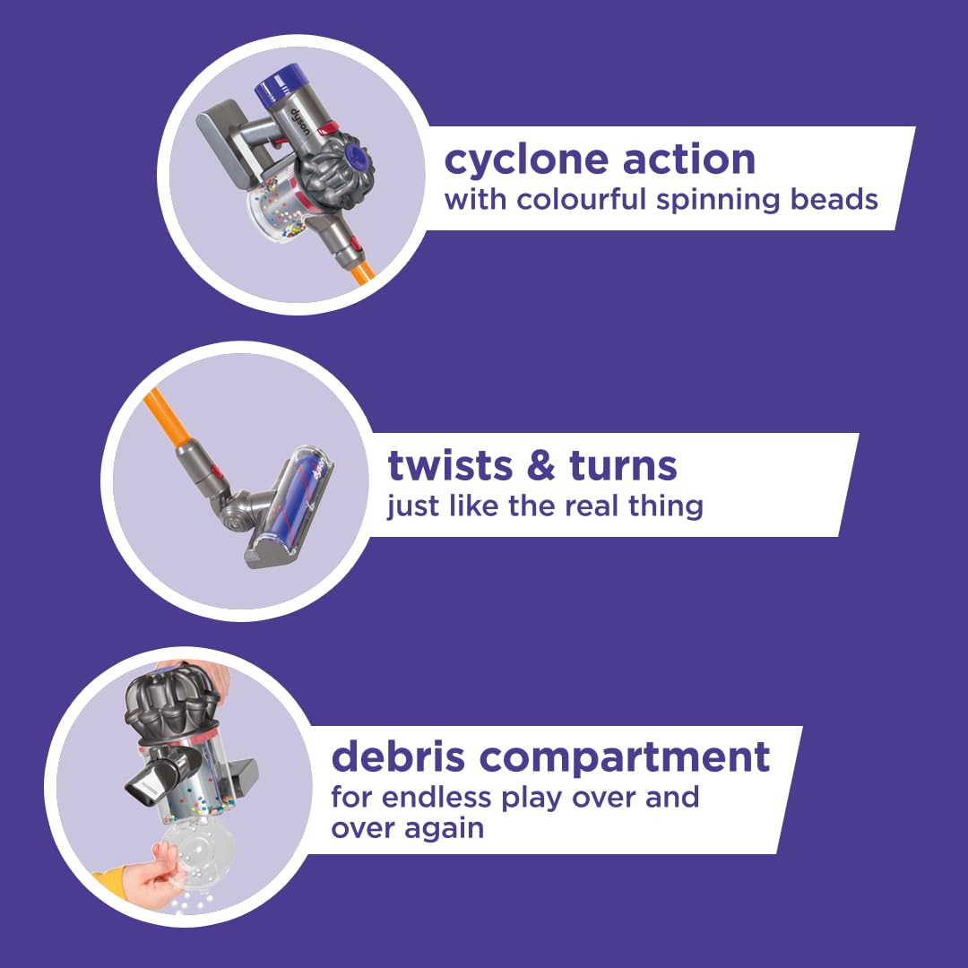 Casdon Little Helper Dyson Cord-Free Vacuum Cleaner - 68702