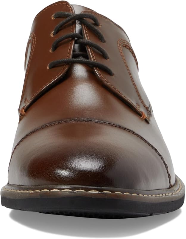 Nunn Bush Hayden Cap Toe Oxford Dress Casual Leather Lace Up Shoes mens Oxford