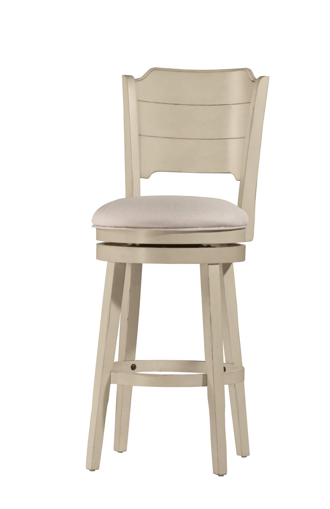 Hillsdale, Clarion Swivel Bar Height Stool, Sea White