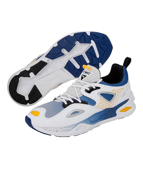 Puma Unisex-Adult TRC Blaze Memphis White-Blazing Blue Sneaker - (38643101)