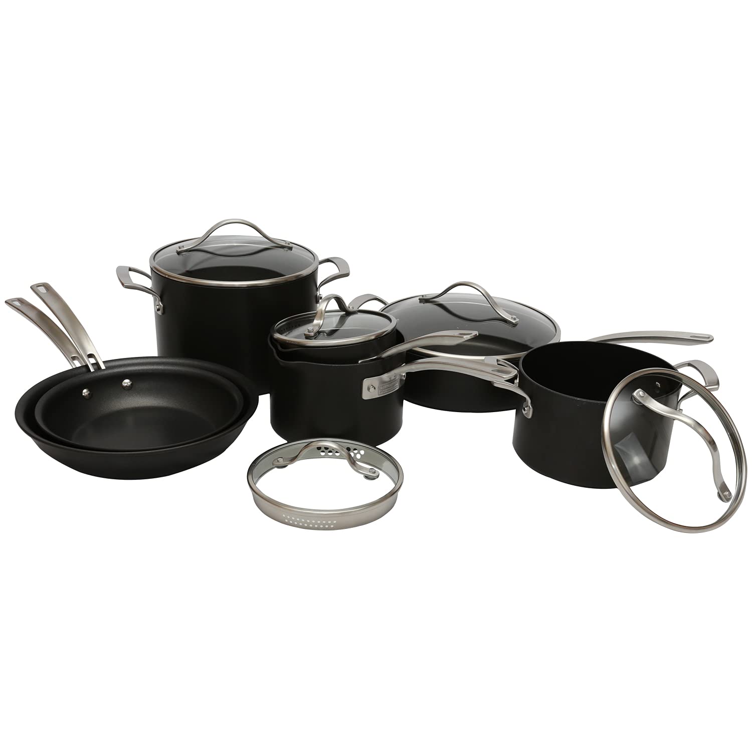 Kirkland Signature 12-piece Hard Anodized Cookware Set 1